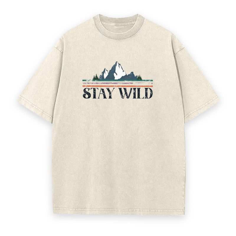 Stay Wild Mountain Unisex Tee