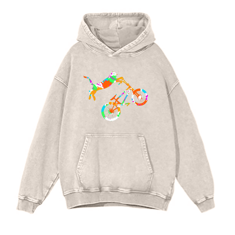 Where the Cat Rides Free hoodies