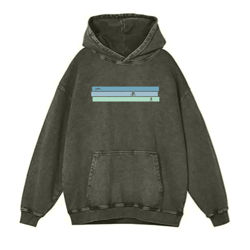 Three Sports One Goal hoodies