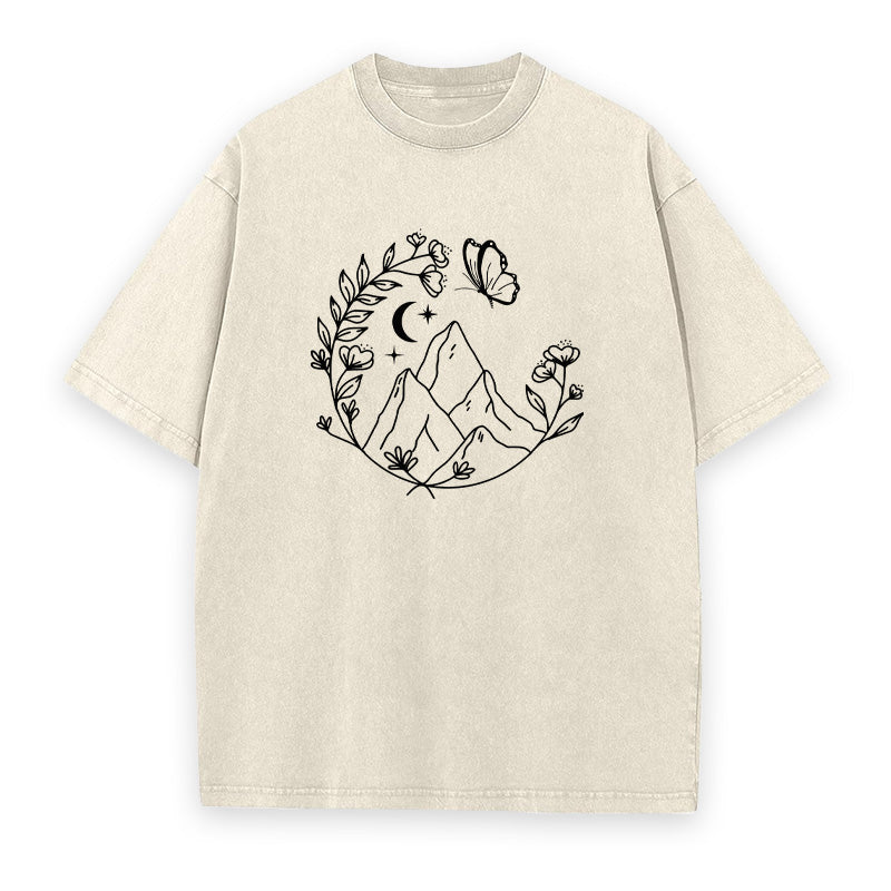 Mountain Flowers Unisex Tee