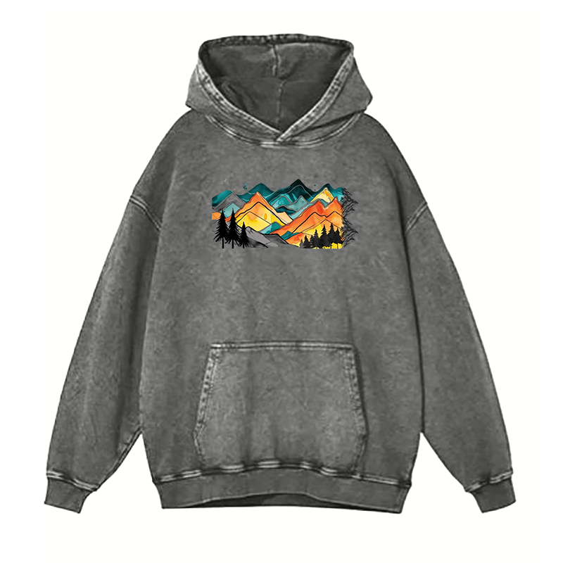Mountain Sunset hoodies