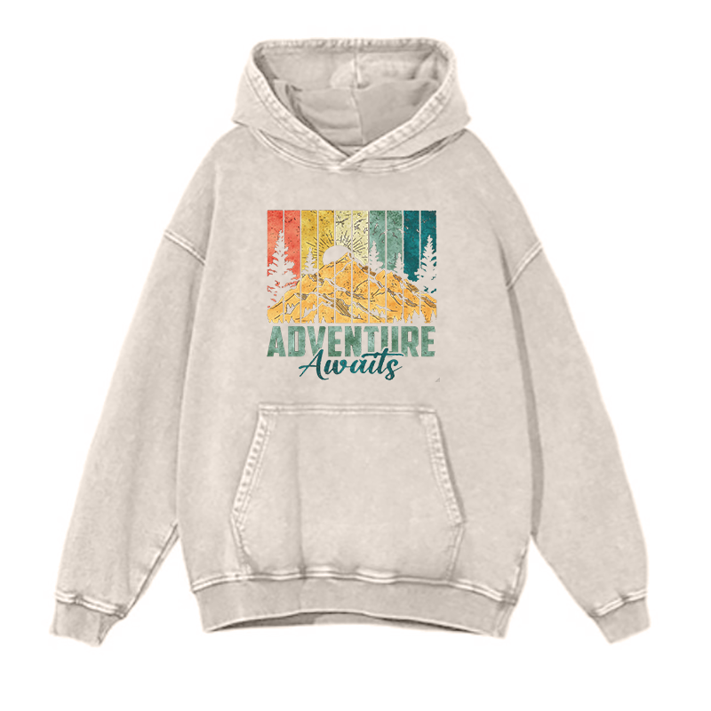 Retro Adventure Awaits hoodies