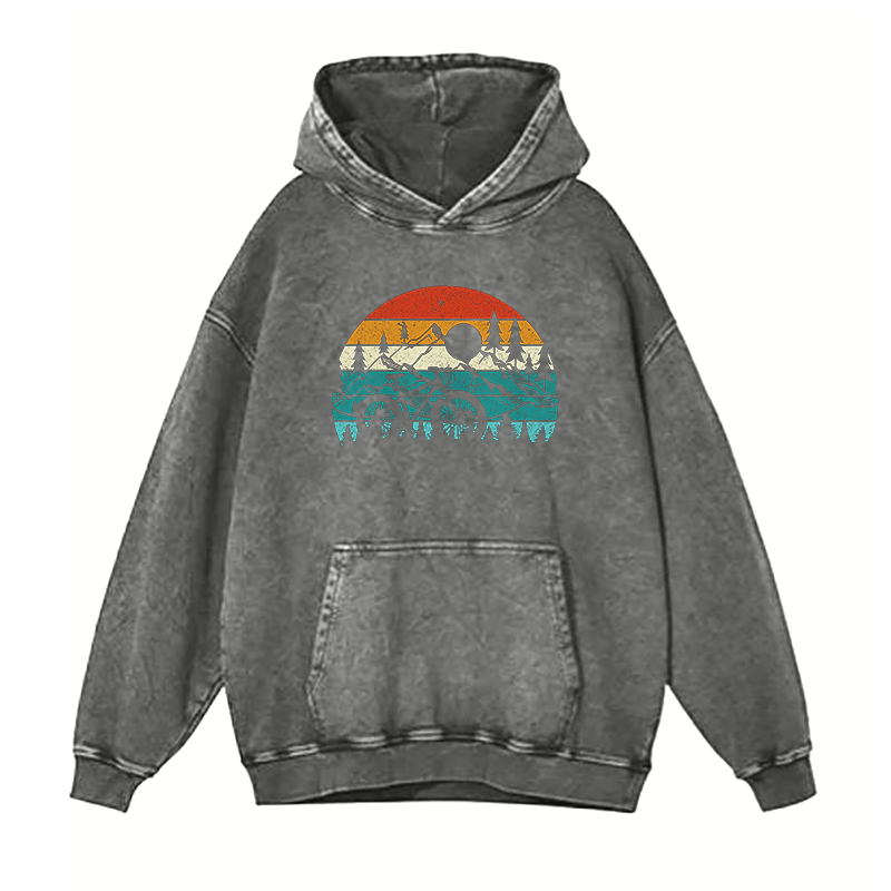 Mountain Biking Retro hoodies