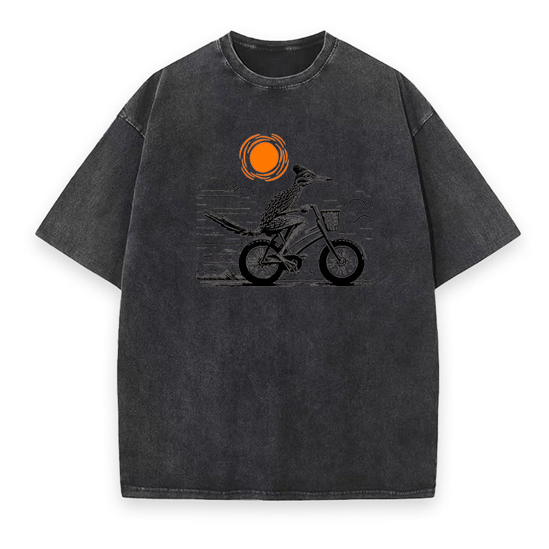 Retro Roadrunner Bicycle Unisex Tee
