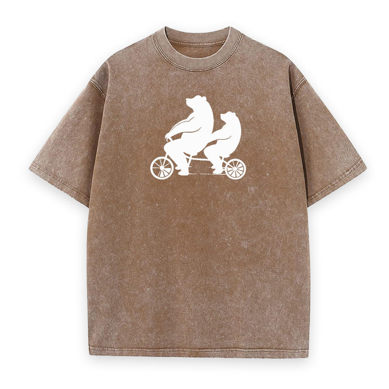 Biking Bears Unisex Tee