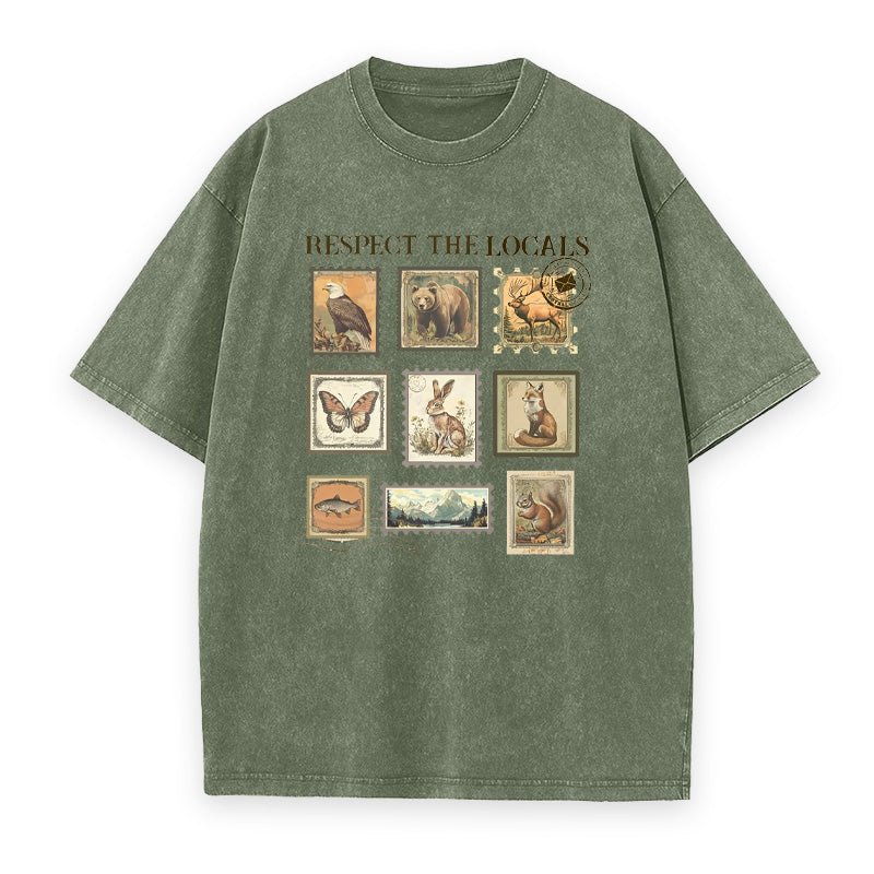Respect The Local Wildlife Unisex Tee