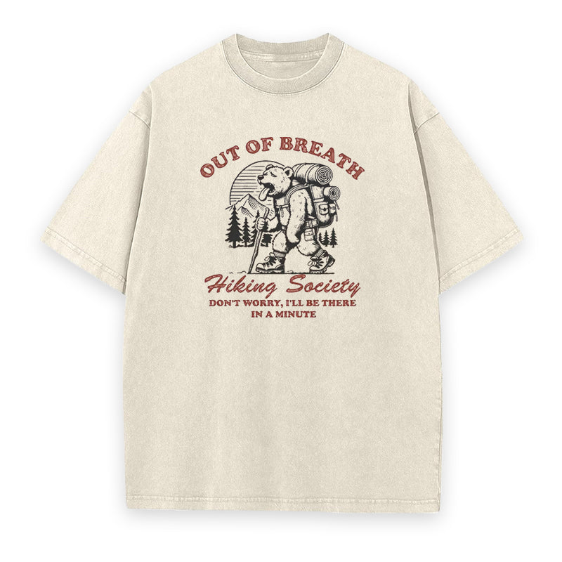 Out of Breath Hiking Society Tee