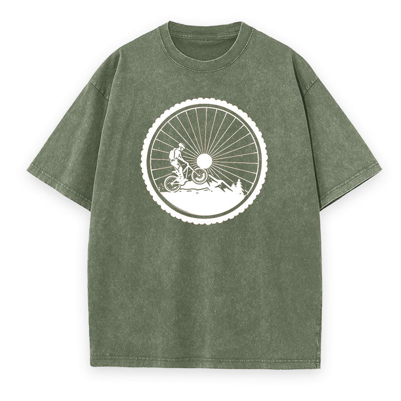 Bike wheel Unisex Tee
