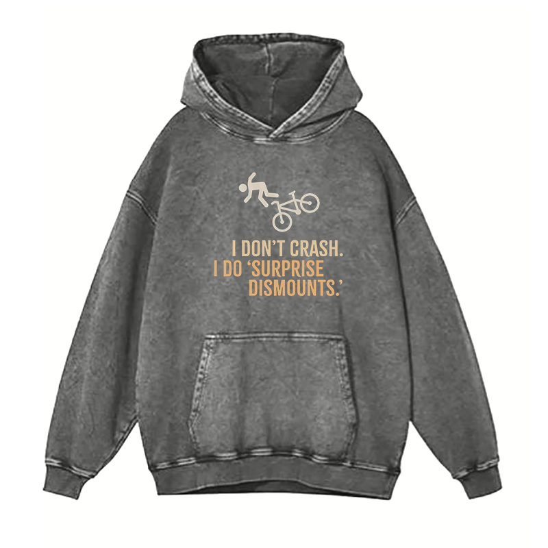 Bike Humor Tee Crash hoodies