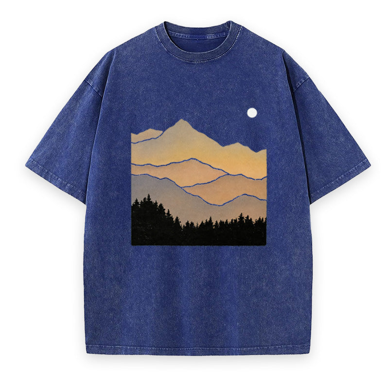 Mountain Scene Unisex Tee