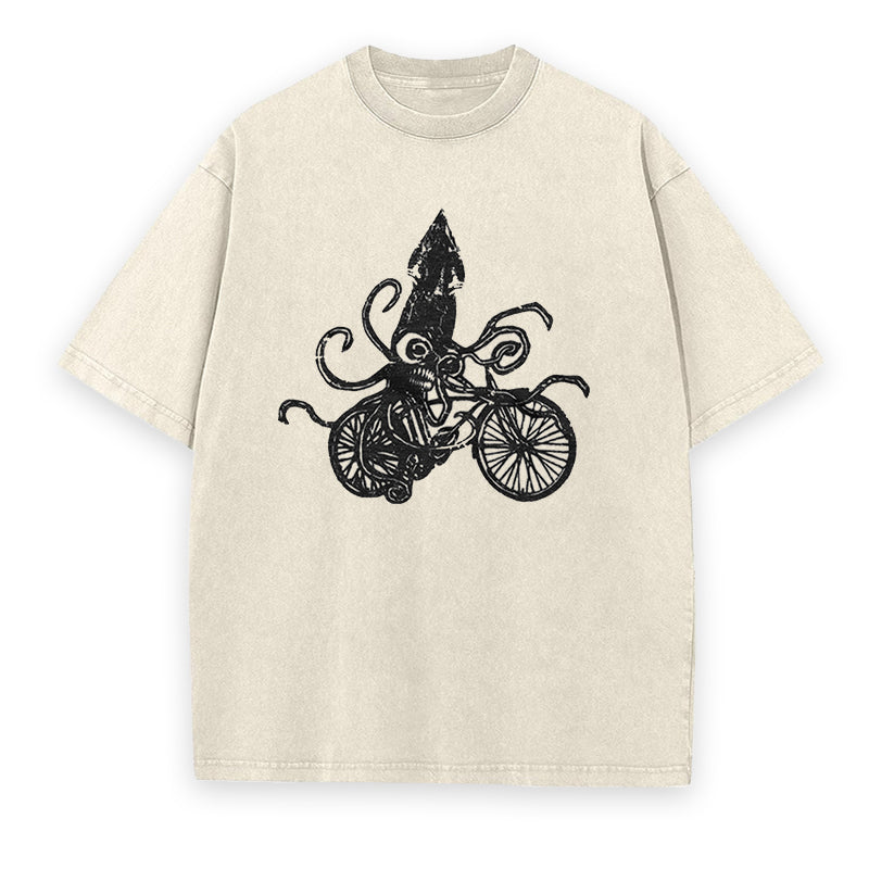 Eight Legs, One Bike Unisex Tee