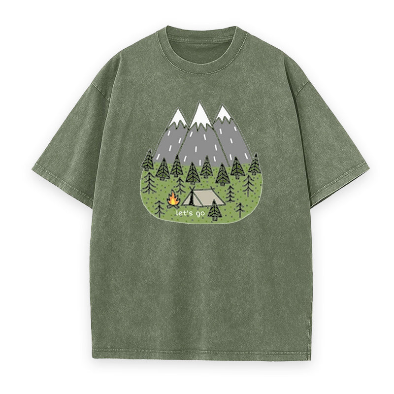 Camping mountain Tee