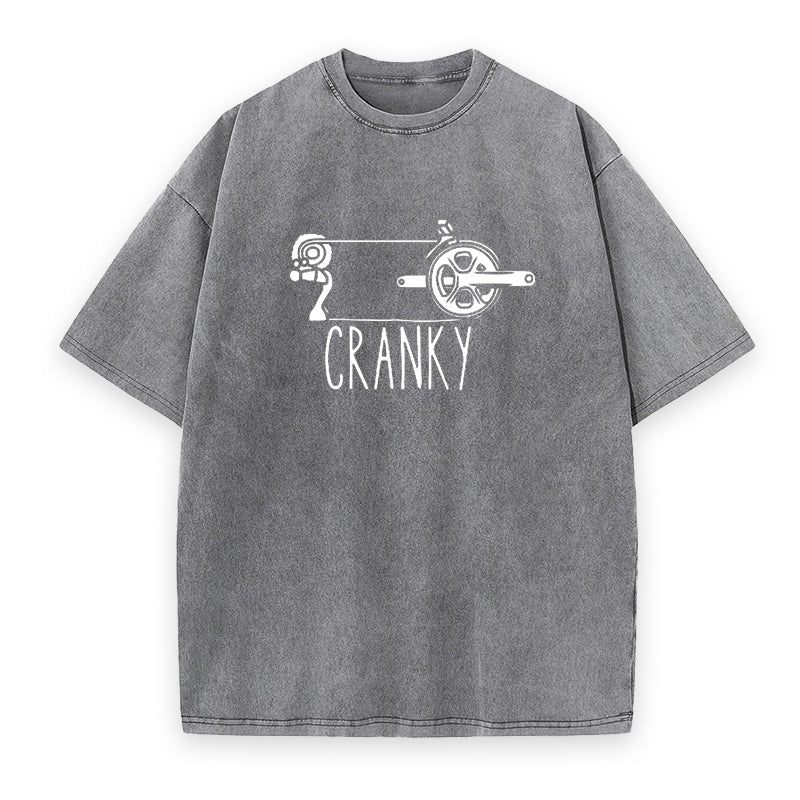 CRANKY Bicycle Drivetrain Unisex Tee