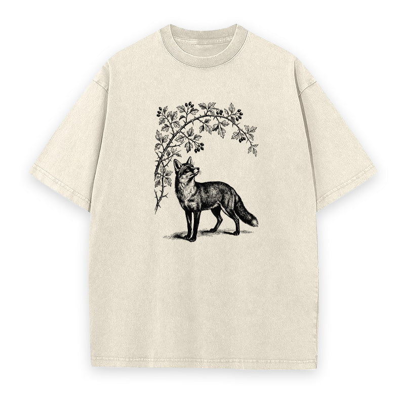 Fox Botanical Unisex Tee