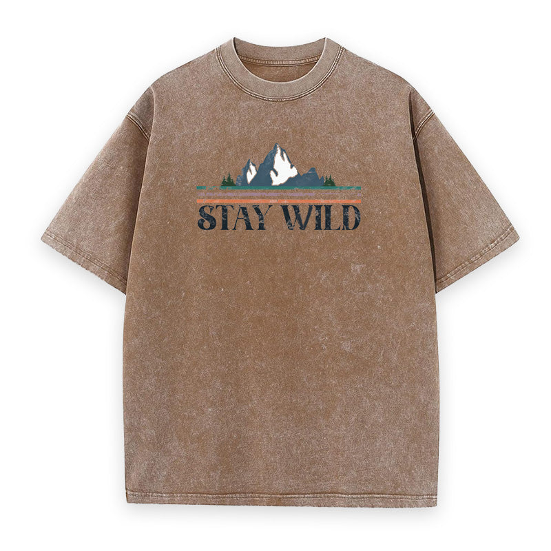 Stay Wild Mountain Unisex Tee