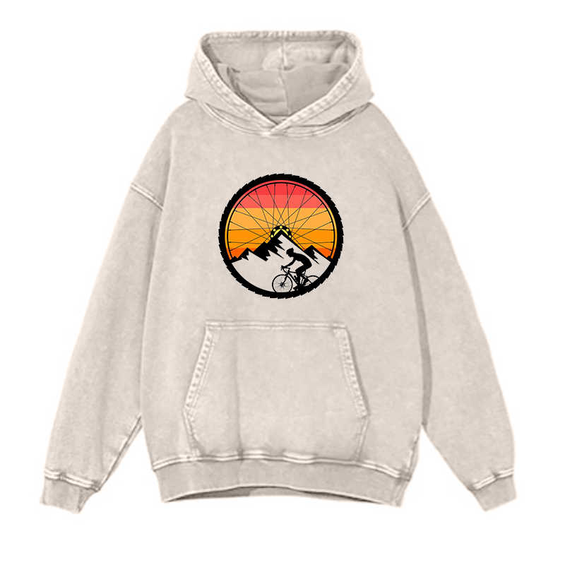 SILHOUETTE TIRE BIKE hoodies