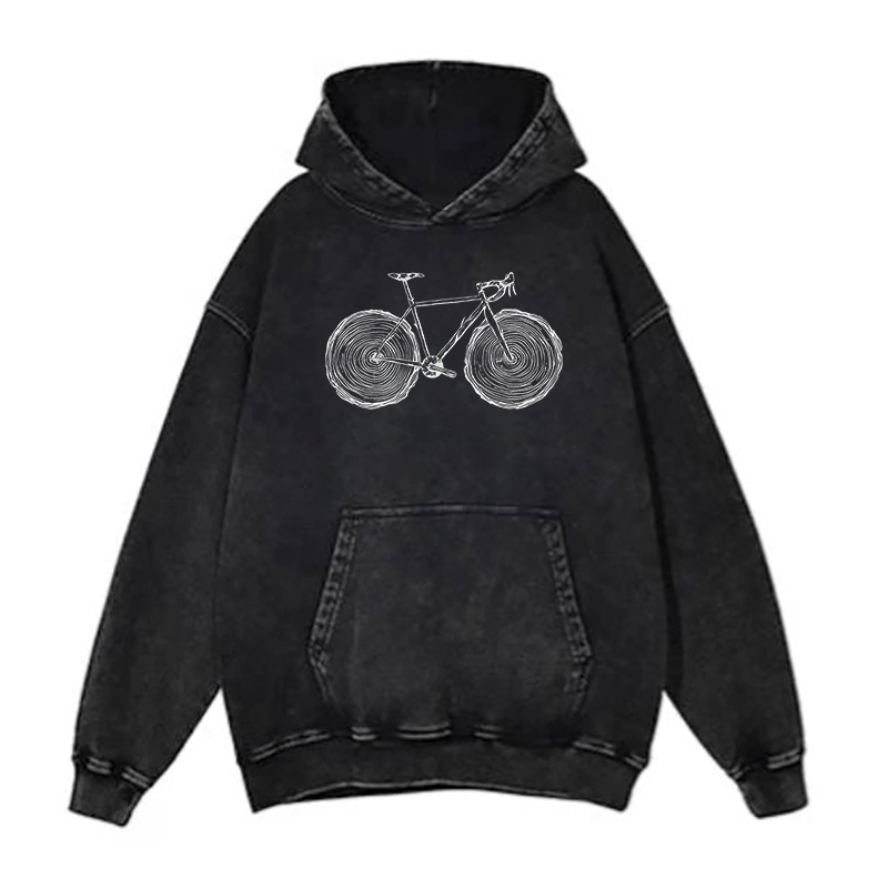 Sequoia Wooden Tree Cyclocross Bike hoodies