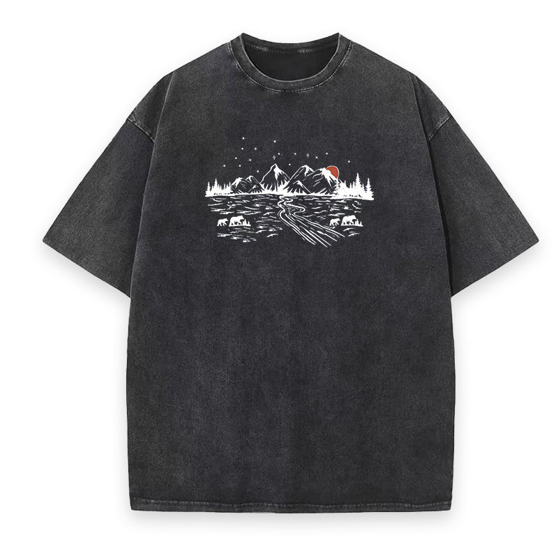 Camp Outdoors Nature Campers Tee