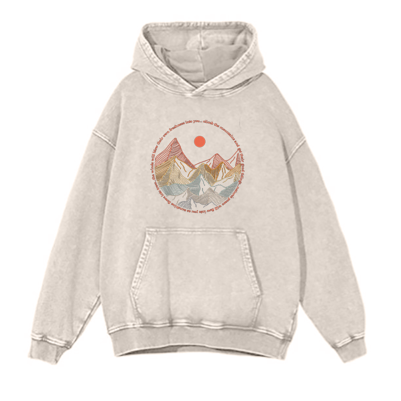 Climb the Mountains hoodies