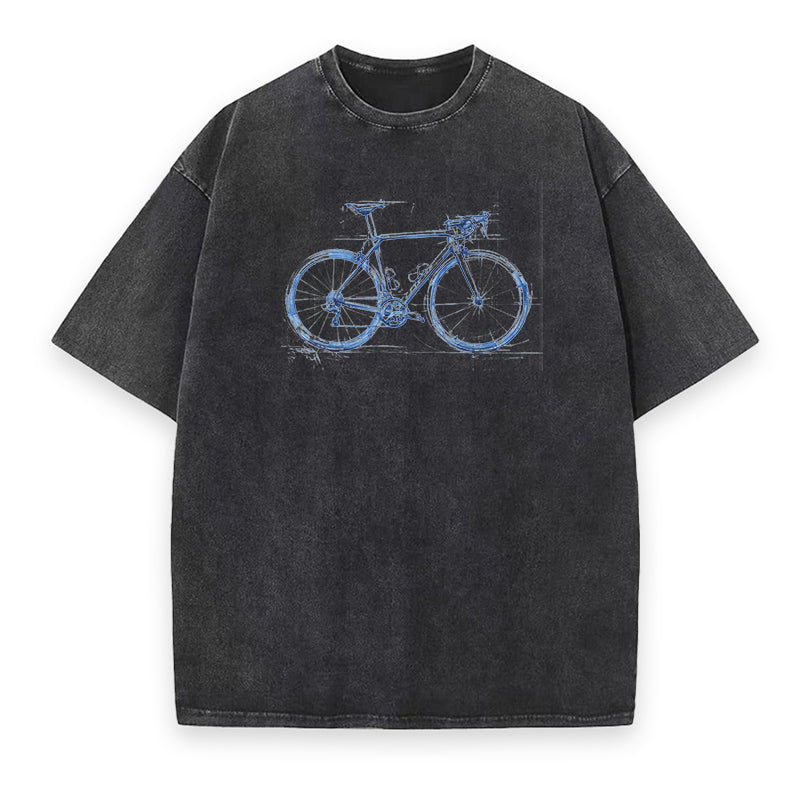 Artistic Bicycle Unisex Tee