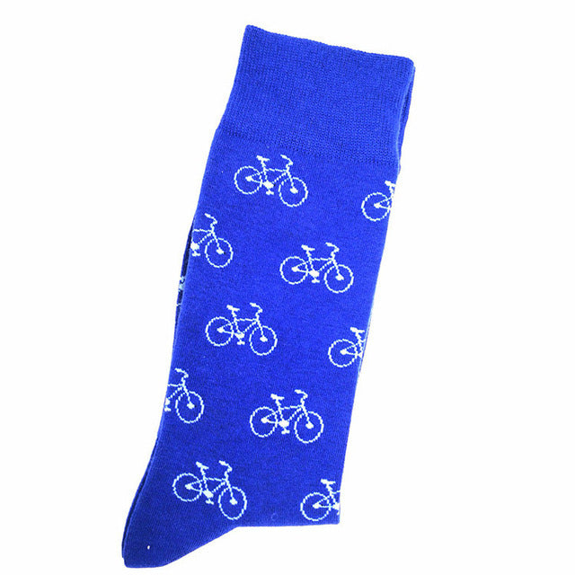 Bike Pattern Socks