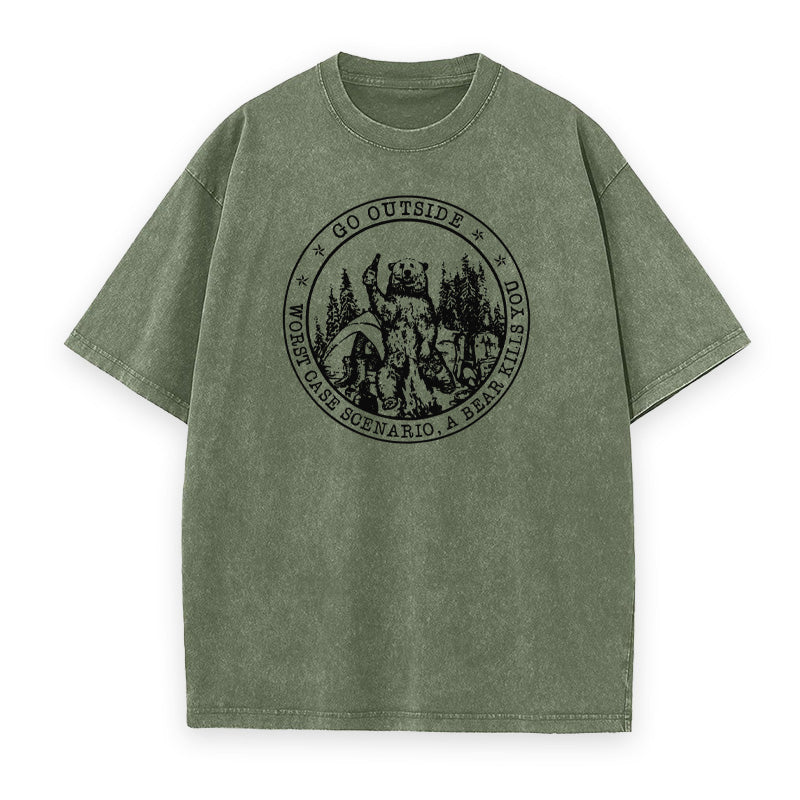 Mountain Themed Hiking Unisex Tee