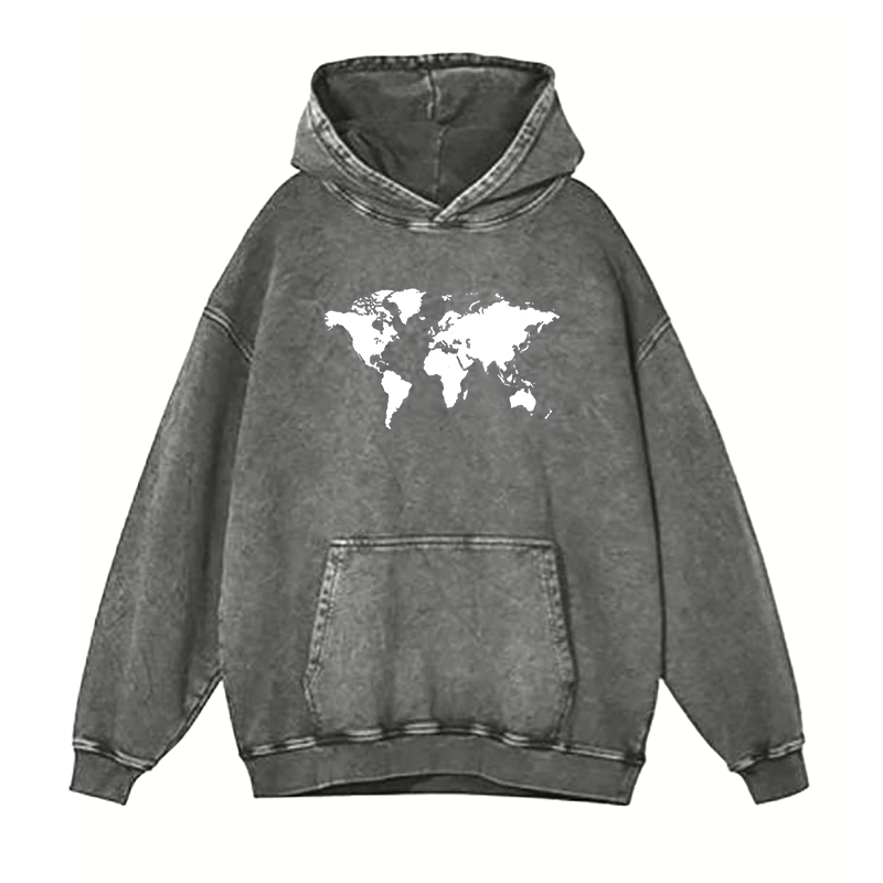World Map hoodies