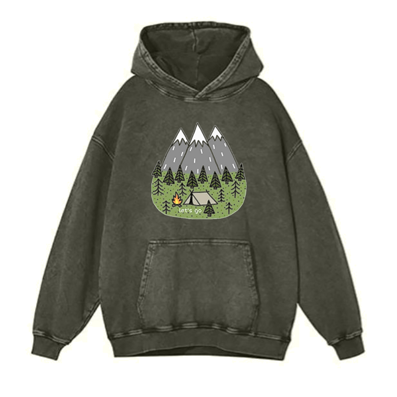 Camping mountain hoodies