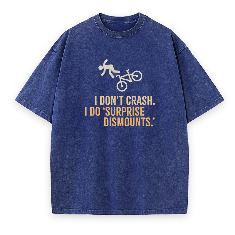 Bike Humor Tee Crash Tee