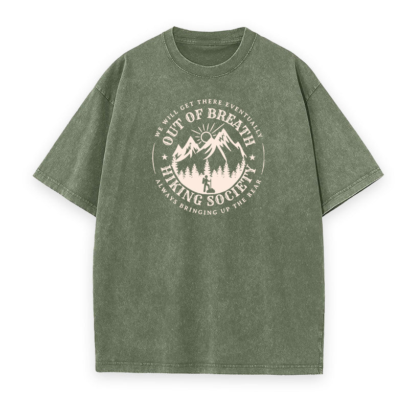 Out Of Breath Hiking Society Unisex Tee
