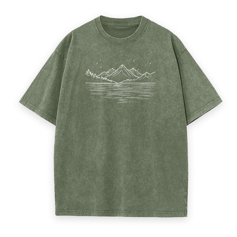 Mountains and Trees Unisex Tee