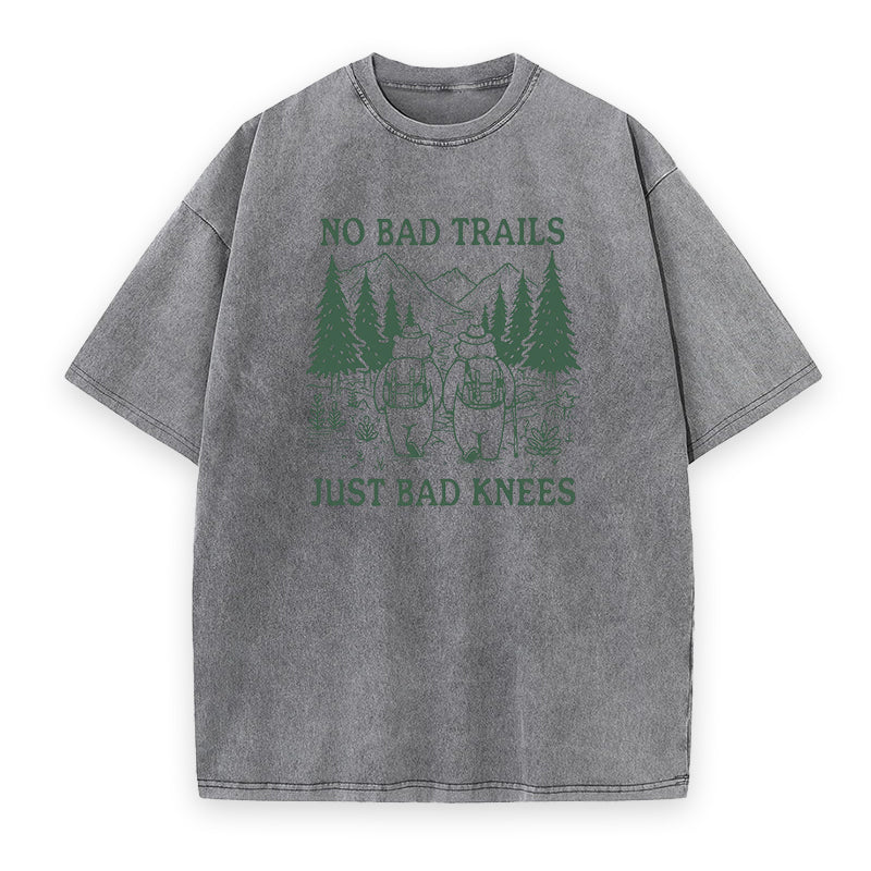 No Bad Trails Just Bad Knees Unisex Tee