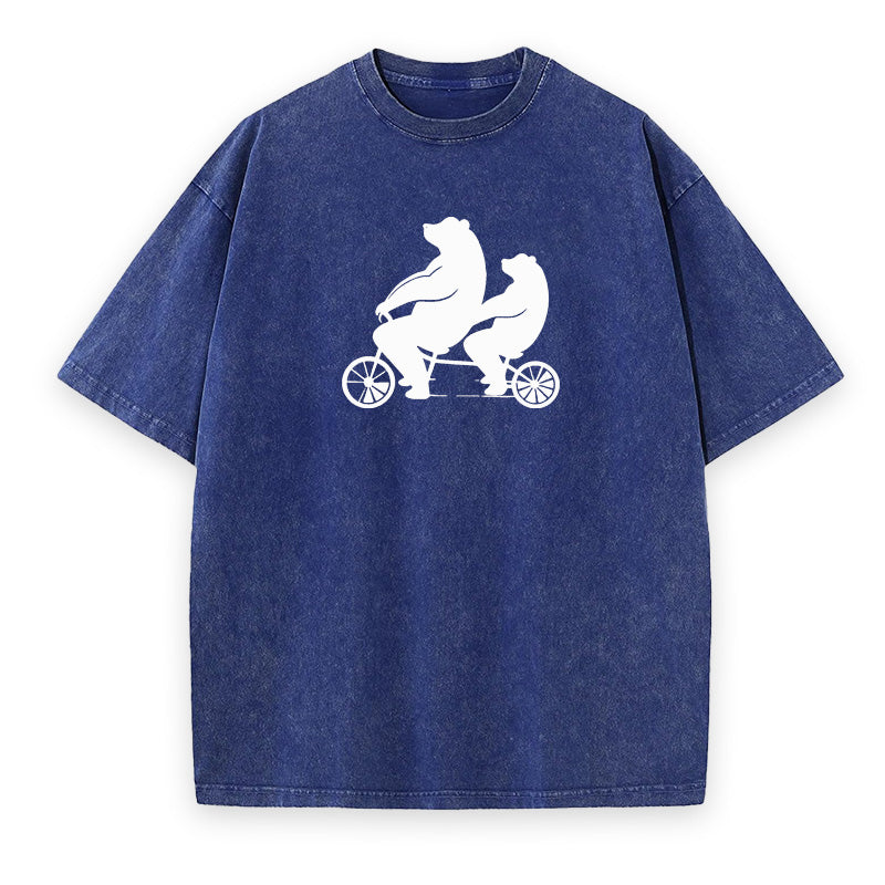 Biking Bears Unisex Tee