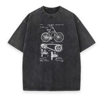 1890 Bicycle Patent Unisex Tee