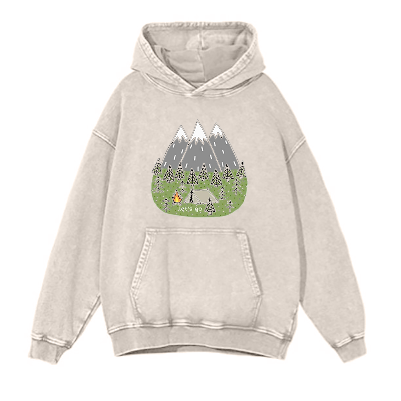 Camping mountain hoodies
