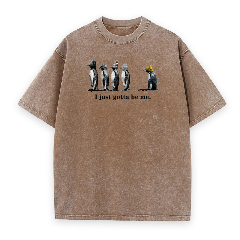I Just Gotta Be Me Penguins Unisex Tee