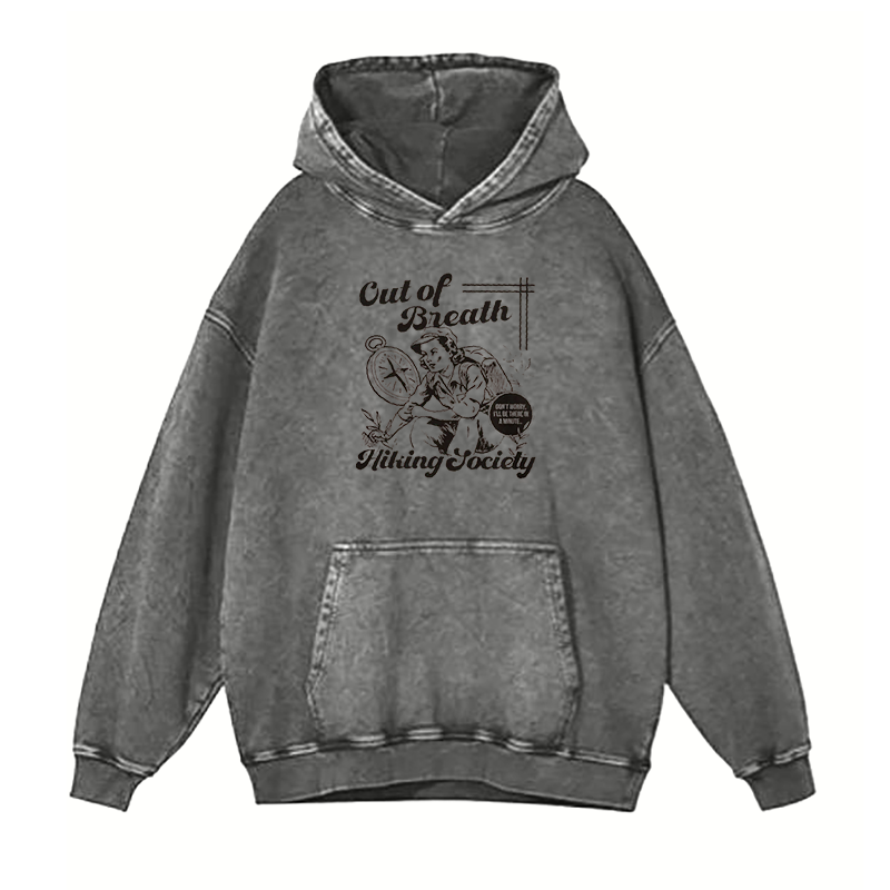 Out Of Breath Hiking Society hoodies