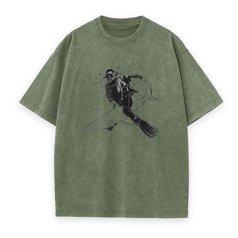 Scuba Diver Unisex Tee