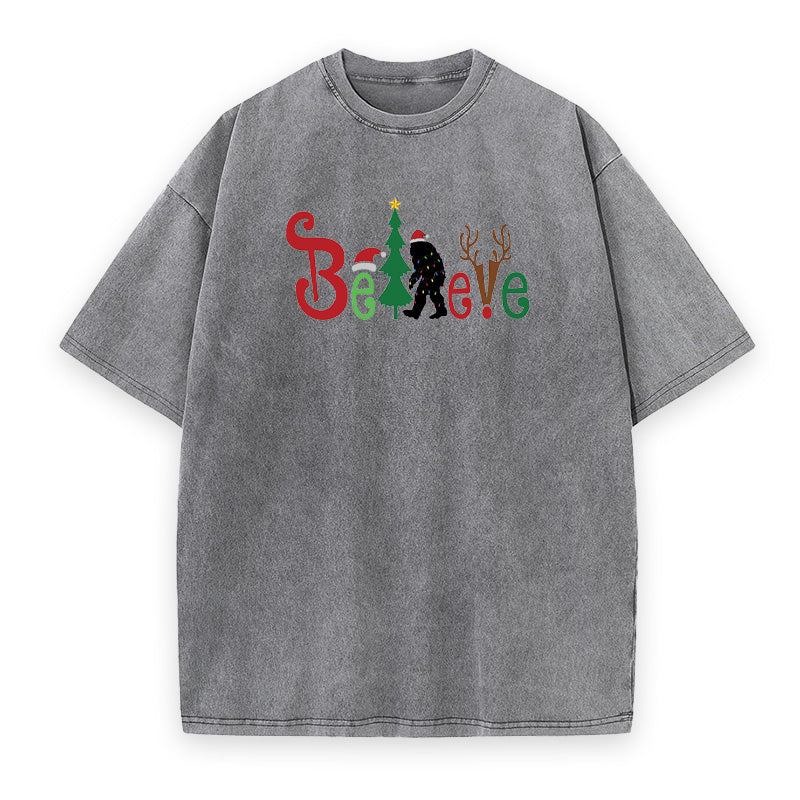 Believe Big Foot  Unisex Tee