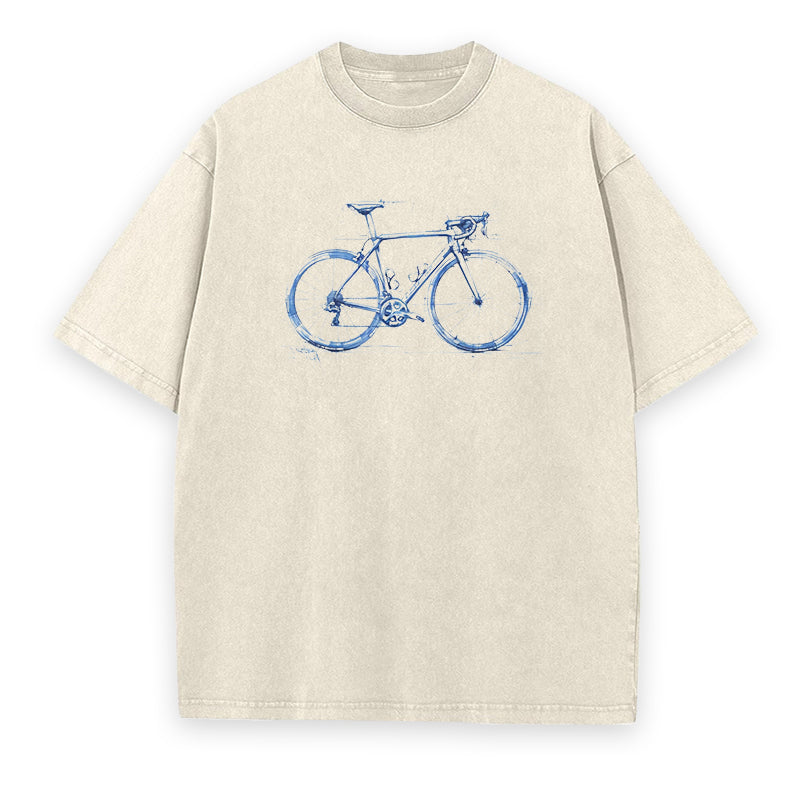 Artistic Bicycle Unisex Tee