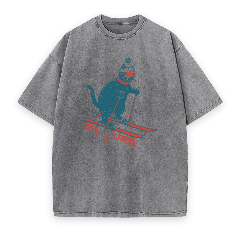Ski Ya Later Unisex Tee