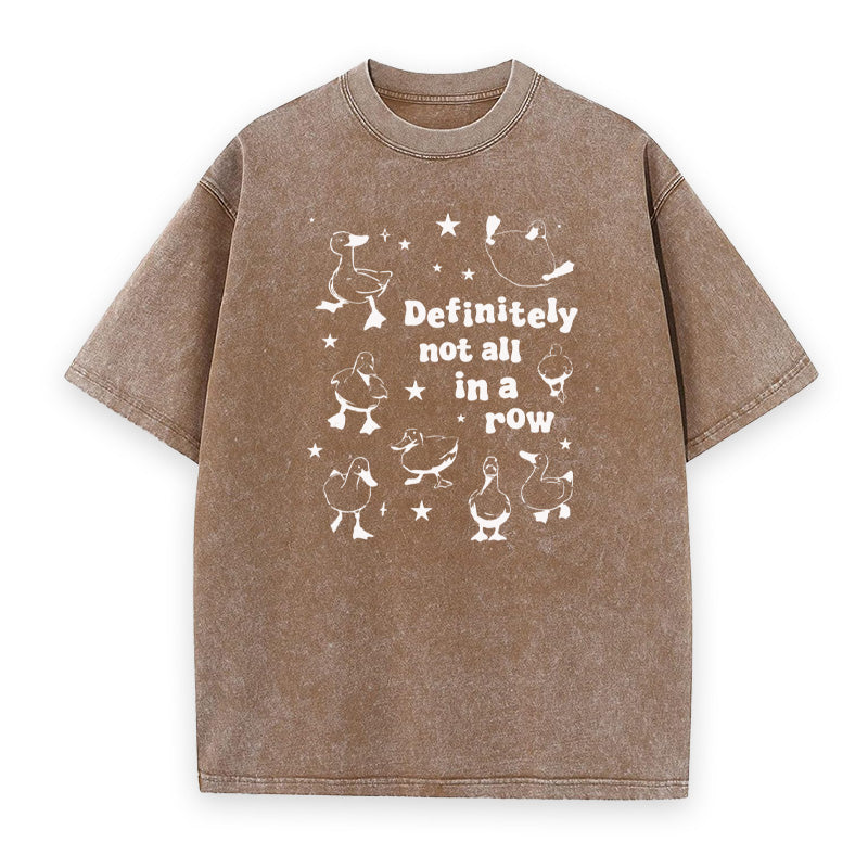Ducks Not in A Row Unisex Tee