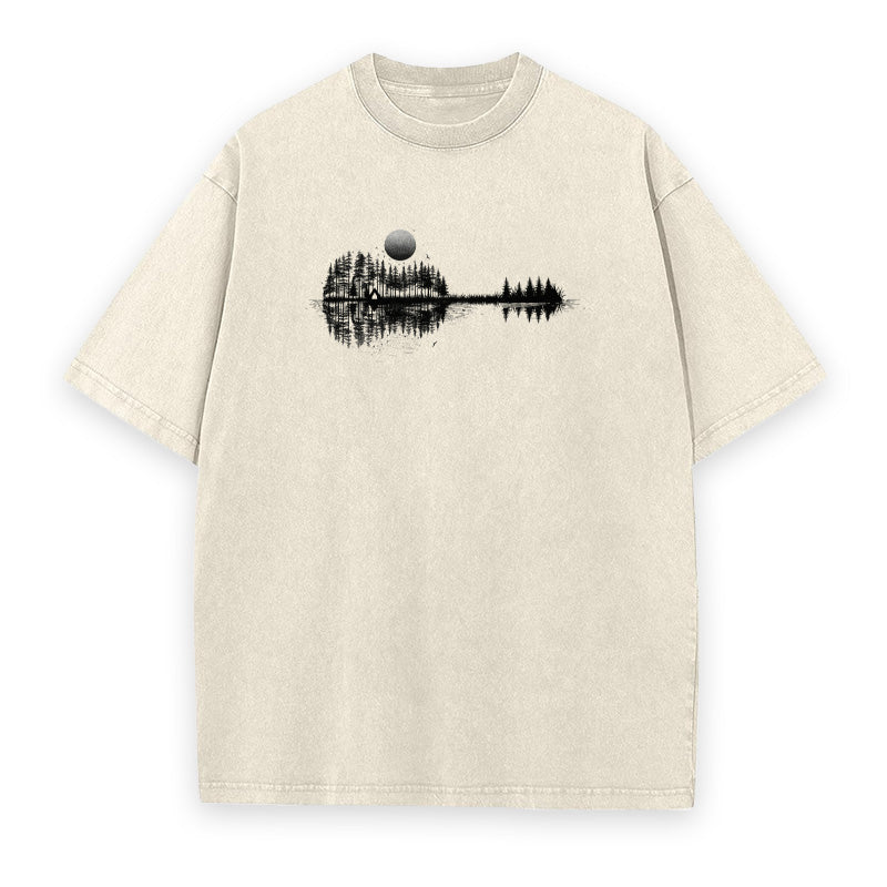 Nature Guitar Unisex Tee