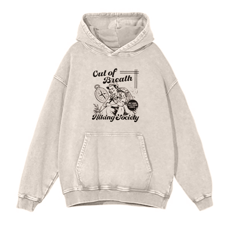 Out Of Breath Hiking Society hoodies