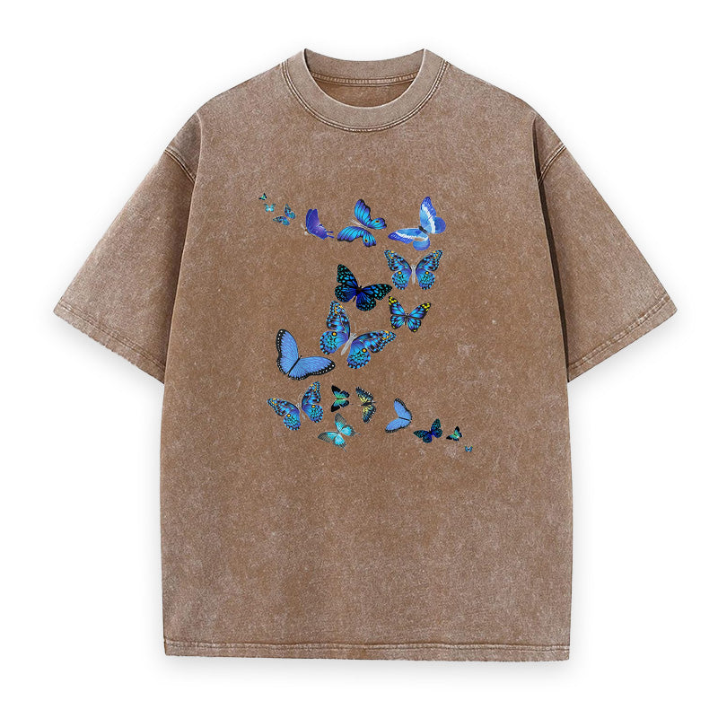 Blue Butterflies Unisex Tee