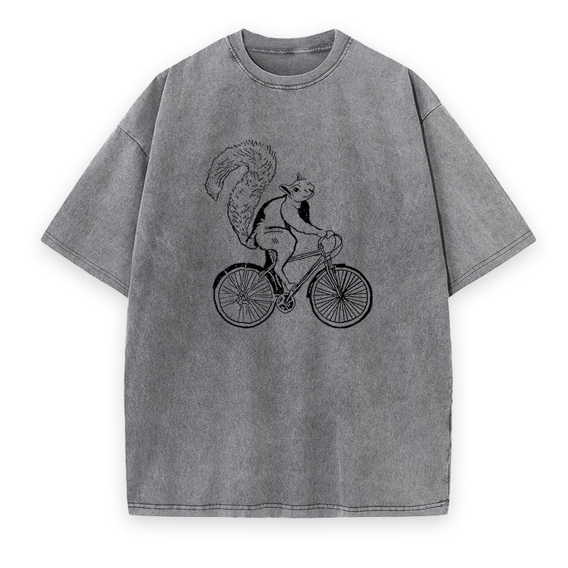 Squirrel on Wheels Unisex Tee