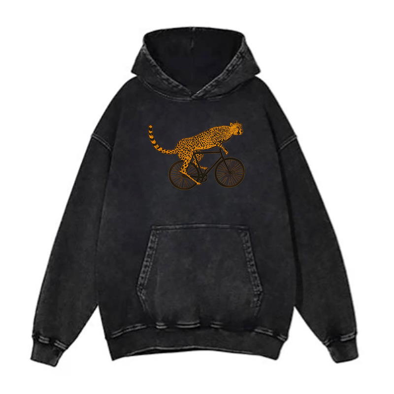 Cheetah on Wheels hoodies