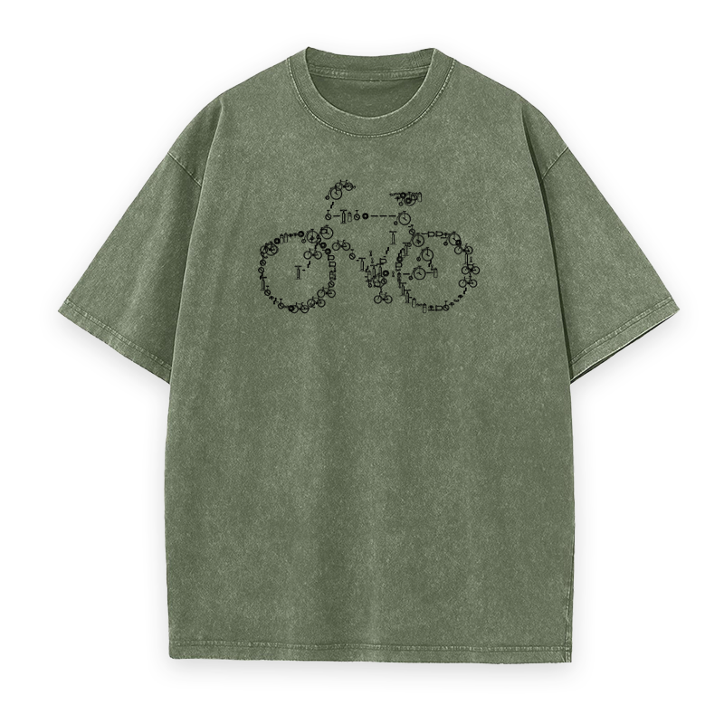 Bicycle Funny Sports Unisex Tee