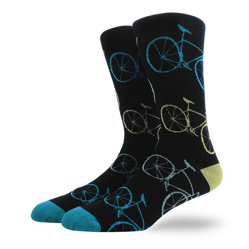 Bike Pattern Socks