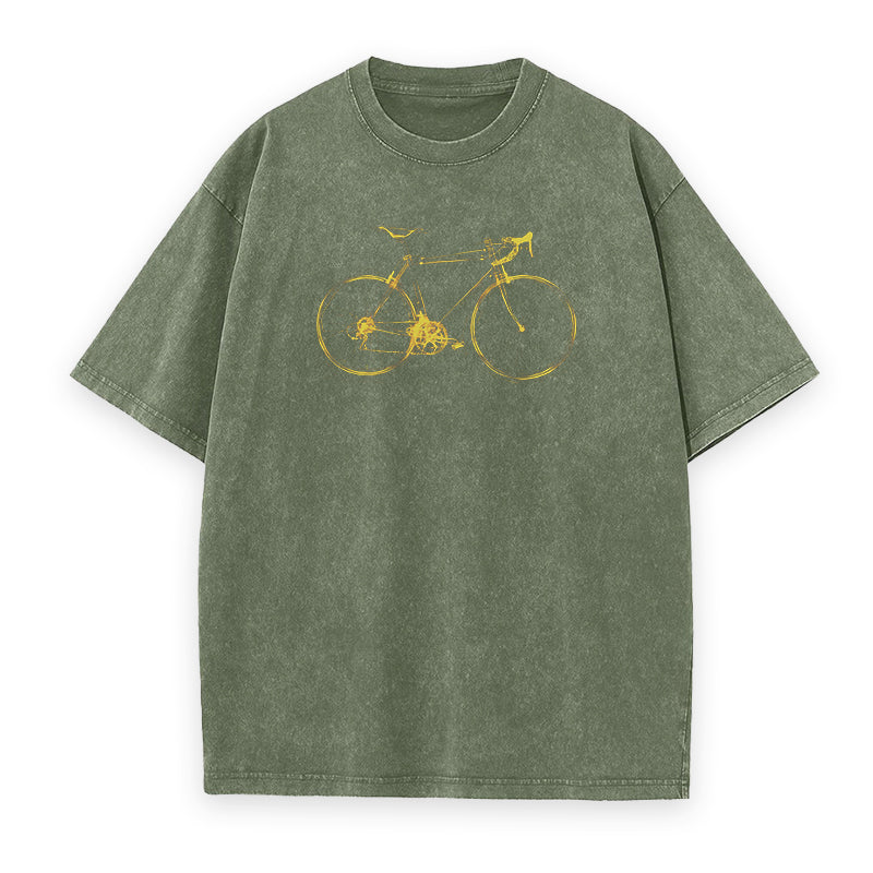 Gold Bike Tee